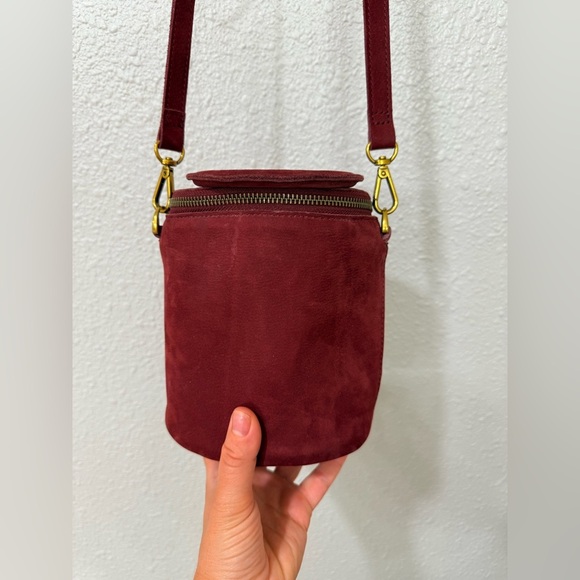 The Holland Binocular Bag in Nubuck Leather - Picture 3 of 15